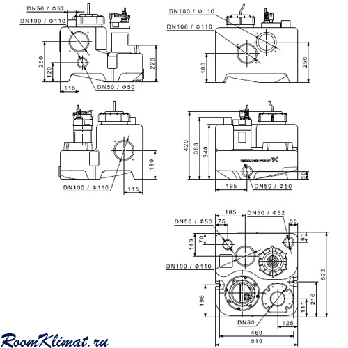 Cu 100 grundfos схема подключения